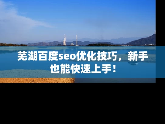芜湖百度seo优化技巧，新手也能快速上手！