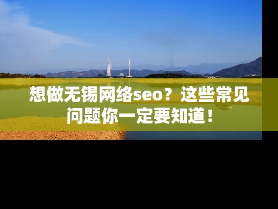 想做无锡网络seo？这些常见问题你一定要知道！