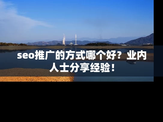 seo推广的方式哪个好？业内人士分享经验！