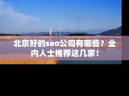 北京好的seo公司有哪些？业内人士推荐这几家！