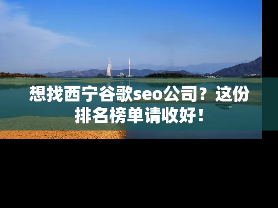 想找西宁谷歌seo公司？这份排名榜单请收好！
