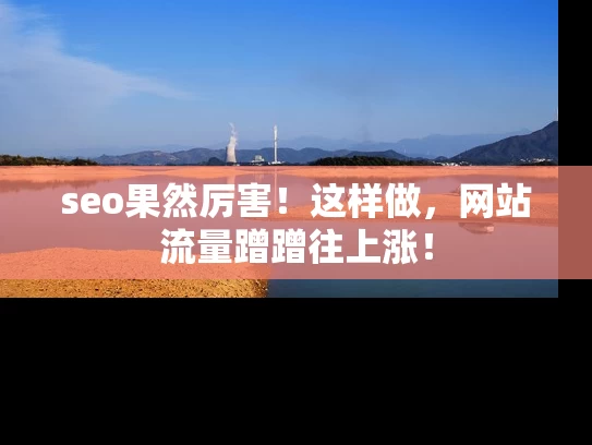 seo果然厉害！这样做，网站流量蹭蹭往上涨！