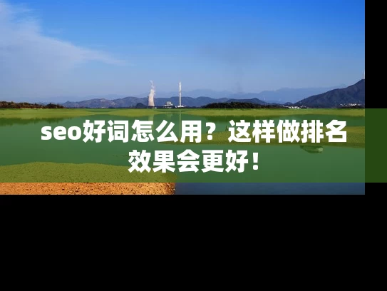 seo好词怎么用？这样做排名效果会更好！