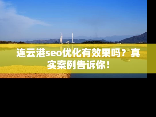 连云港seo优化有效果吗？真实案例告诉你！