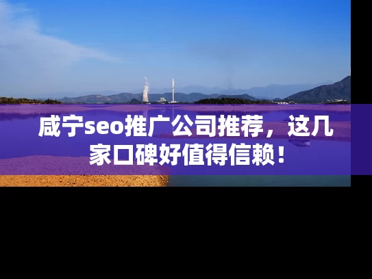 咸宁seo推广公司推荐，这几家口碑好值得信赖！