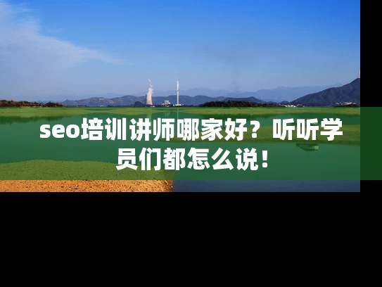 seo培训讲师哪家好？听听学员们都怎么说！