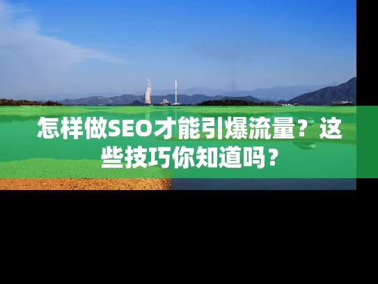 怎样做SEO才能引爆流量？这些技巧你知道吗？