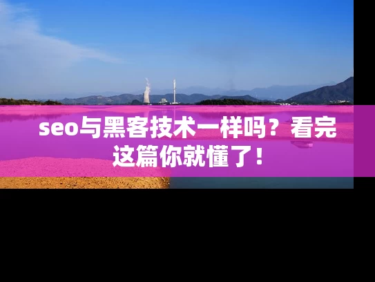 seo与黑客技术一样吗？看完这篇你就懂了！