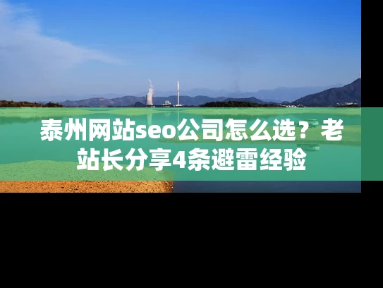 泰州网站seo公司怎么选？老站长分享4条避雷经验