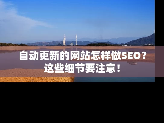 自动更新的网站怎样做SEO？这些细节要注意！