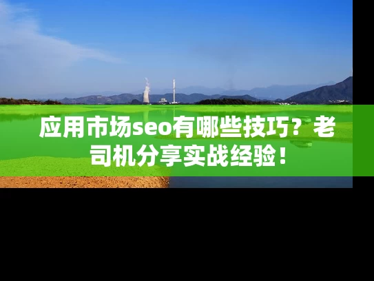 应用市场seo有哪些技巧？老司机分享实战经验！
