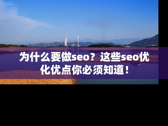 为什么要做seo？这些seo优化优点你必须知道！