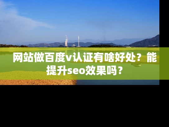 网站做百度v认证有啥好处？能提升seo效果吗？