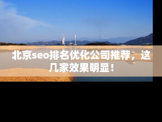 北京seo排名优化公司推荐，这几家效果明显！