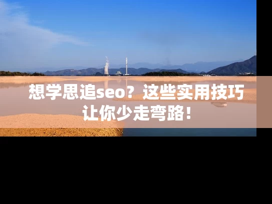 想学思追seo？这些实用技巧让你少走弯路！