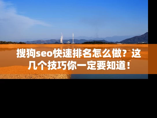 搜狗seo快速排名怎么做？这几个技巧你一定要知道！