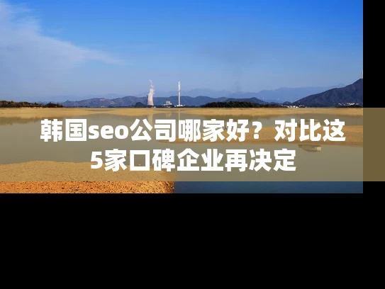 韩国seo公司哪家好？对比这5家口碑企业再决定