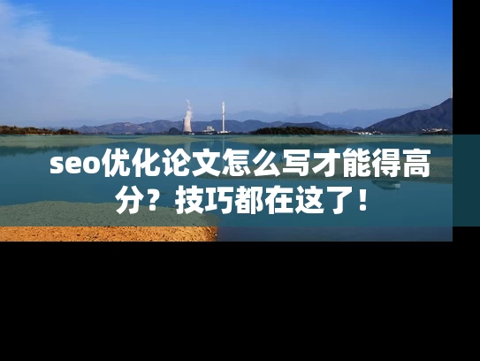 seo优化论文怎么写才能得高分？技巧都在这了！