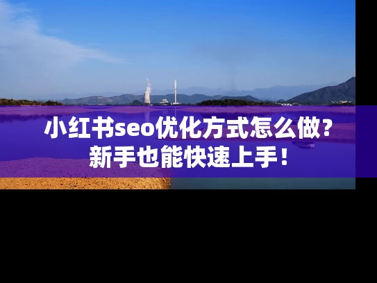小红书seo优化方式怎么做？新手也能快速上手！