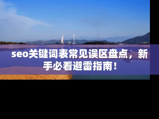 seo关键词表常见误区盘点，新手必看避雷指南！