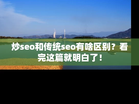 炒seo和传统seo有啥区别？看完这篇就明白了！
