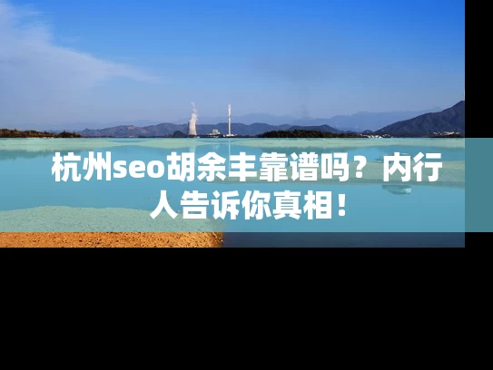 杭州seo胡余丰靠谱吗？内行人告诉你真相！