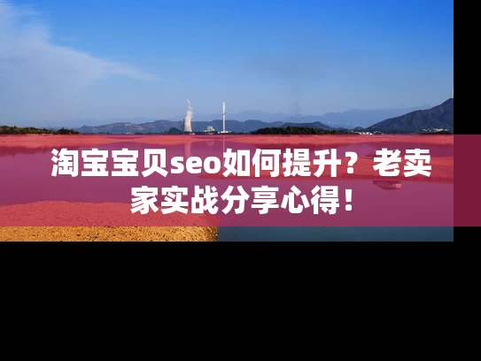 淘宝宝贝seo如何提升？老卖家实战分享心得！
