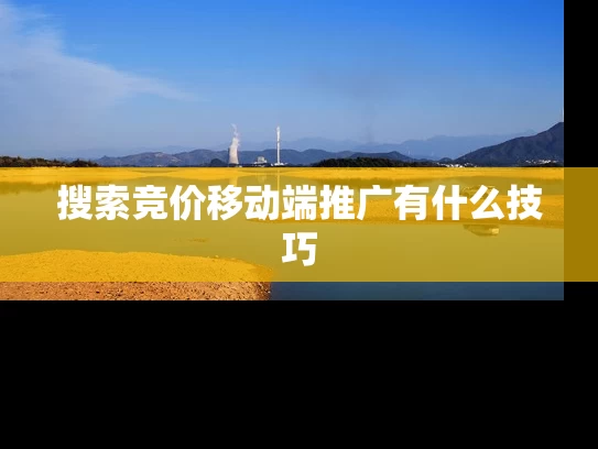 搜索竞价移动端推广有什么技巧