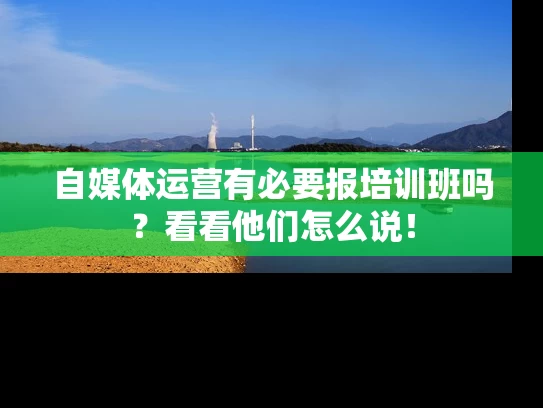 自媒体运营有必要报培训班吗？看看他们怎么说！