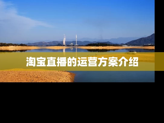 淘宝直播的运营方案介绍