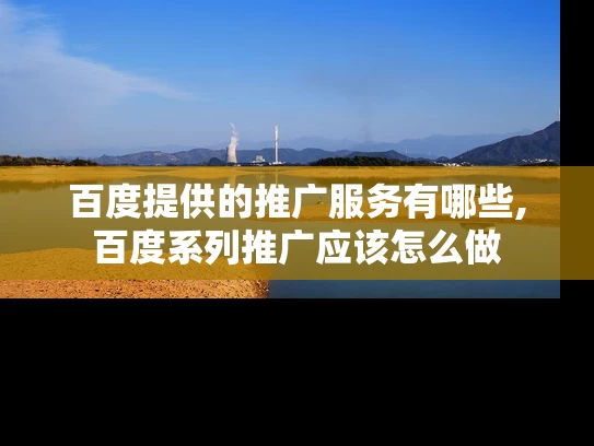 百度提供的推广服务有哪些,百度系列推广应该怎么做