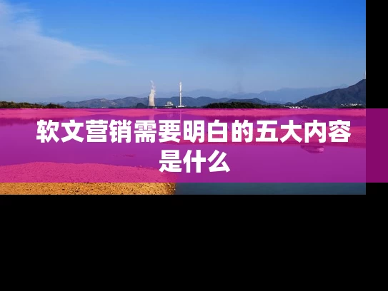 软文营销需要明白的五大内容是什么