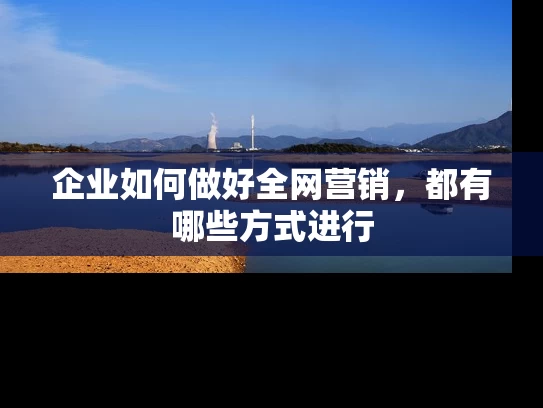 企业如何做好全网营销，都有哪些方式进行