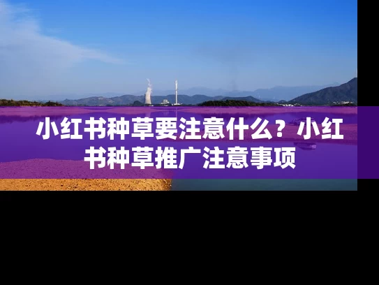 小红书种草要注意什么？小红书种草推广注意事项