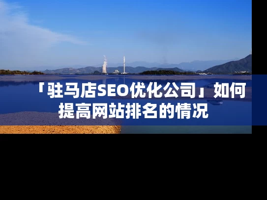 「驻马店SEO优化公司」如何提高网站排名的情况