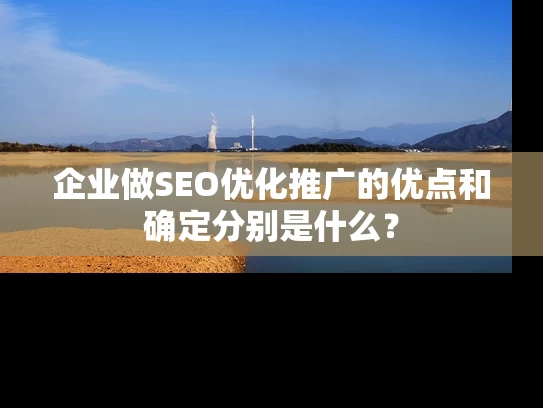 企业做SEO优化推广的优点和确定分别是什么？