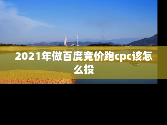 2021年做百度竞价跑cpc该怎么投