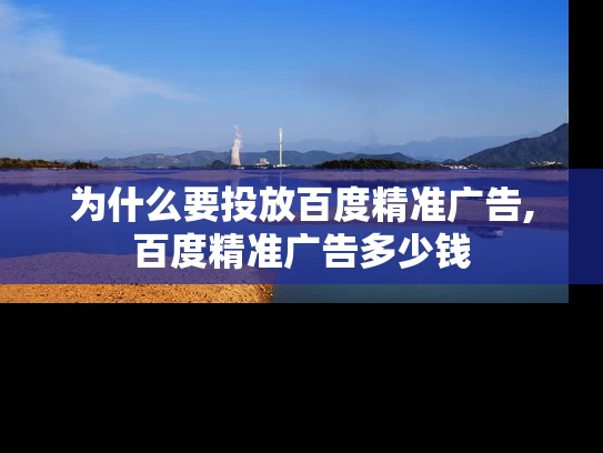 为什么要投放百度精准广告,百度精准广告多少钱