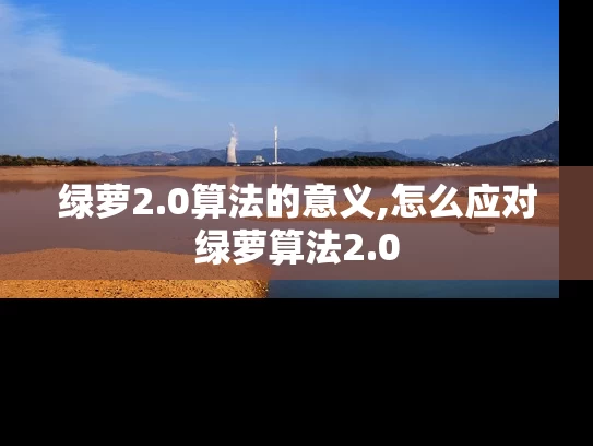 绿萝2.0算法的意义,怎么应对绿萝算法2.0