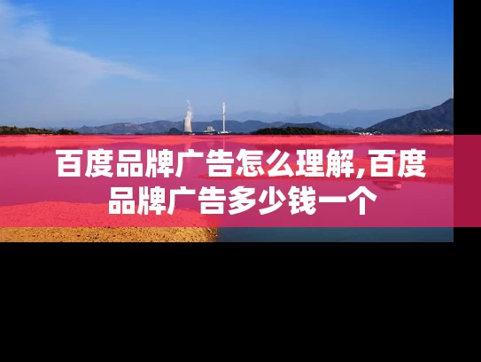 百度品牌广告怎么理解,百度品牌广告多少钱一个