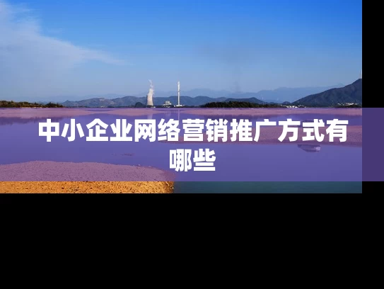 中小企业网络营销推广方式有哪些