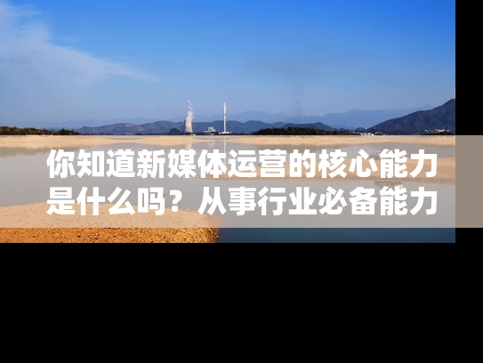 你知道新媒体运营的核心能力是什么吗？从事行业必备能力！