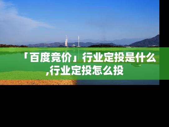 「百度竞价」行业定投是什么,行业定投怎么投