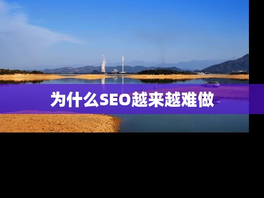 为什么SEO越来越难做