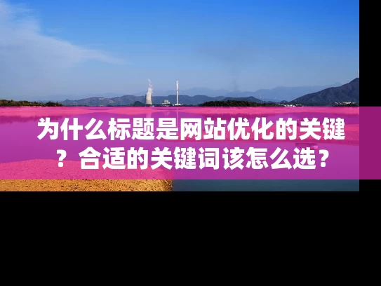 为什么标题是网站优化的关键？合适的关键词该怎么选？