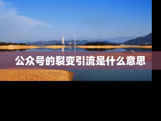 公众号的裂变引流是什么意思