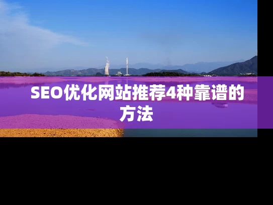 SEO优化网站推荐4种靠谱的方法