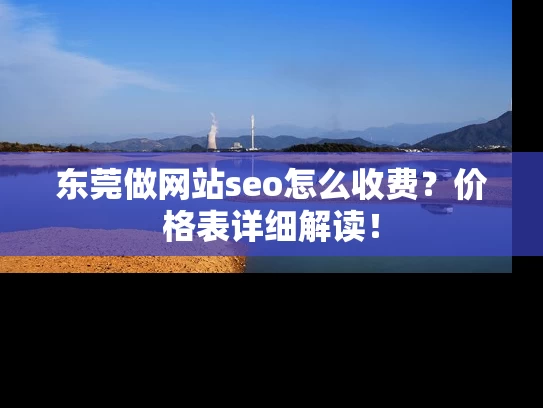 东莞做网站seo怎么收费？价格表详细解读！
