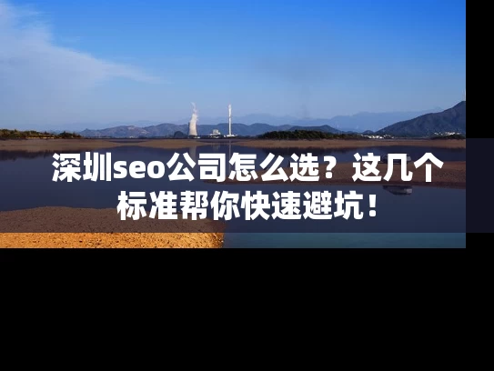 深圳seo公司怎么选？这几个标准帮你快速避坑！