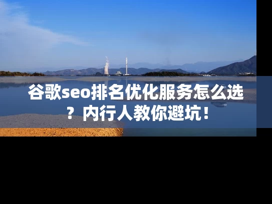 谷歌seo排名优化服务怎么选？内行人教你避坑！